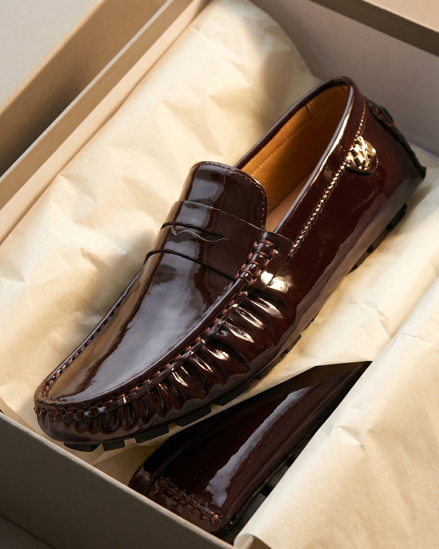 Pietro Patent Leather Penny Loafer